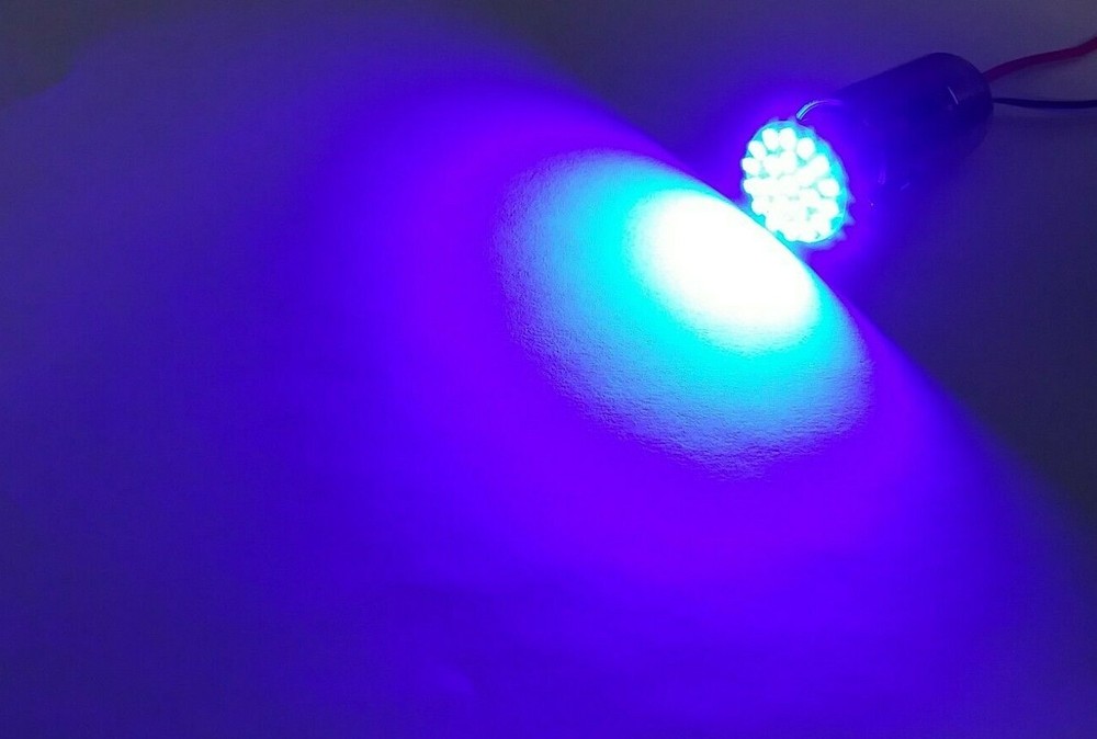 Super Bright BBT 12 volt 1156 Blue LED Marine Grade Light Bulb