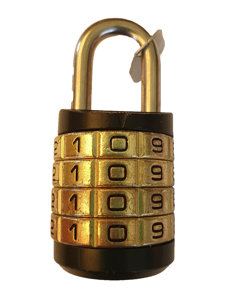 Lockwood Combination Padlock - Lockwood 249R-4