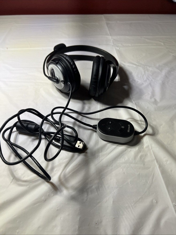 Microsoft LIFECHAT LX-3000 Black Headband Headsets
