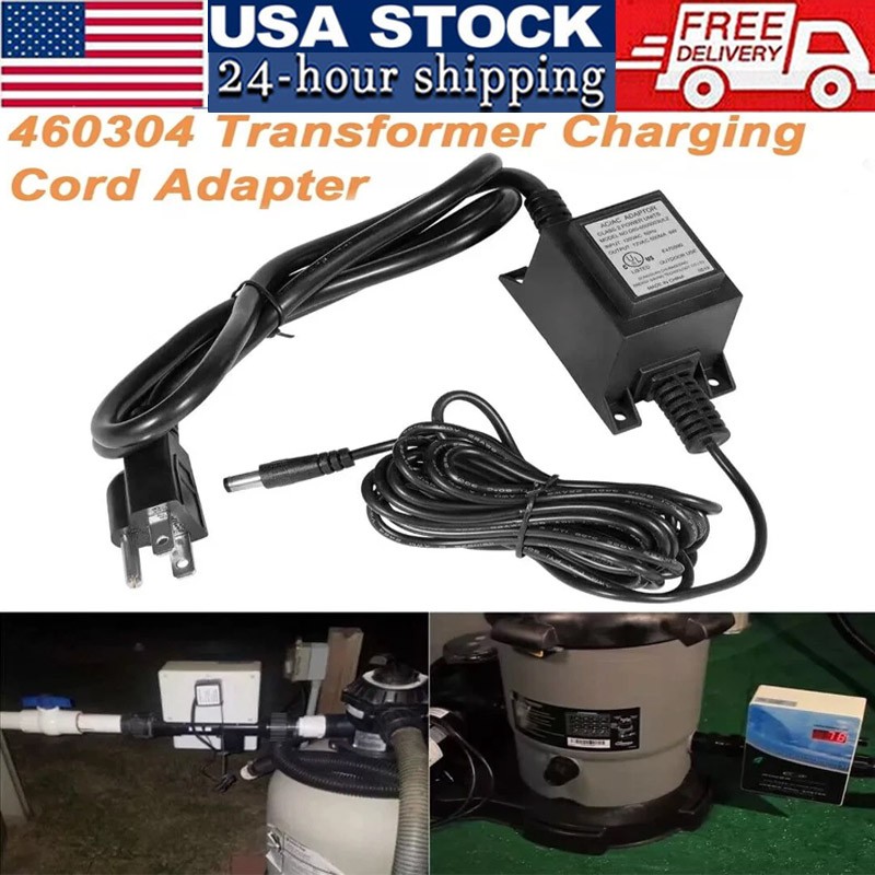 460304 Ionizer Transformer, Replacement Charging Cord Adapter