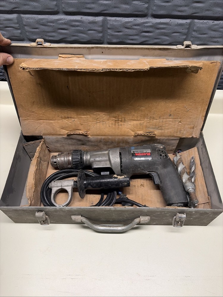 Black & Decker Industrial 5072 Screamer 1/2" VSR Hammer Drill Case Handle #2C