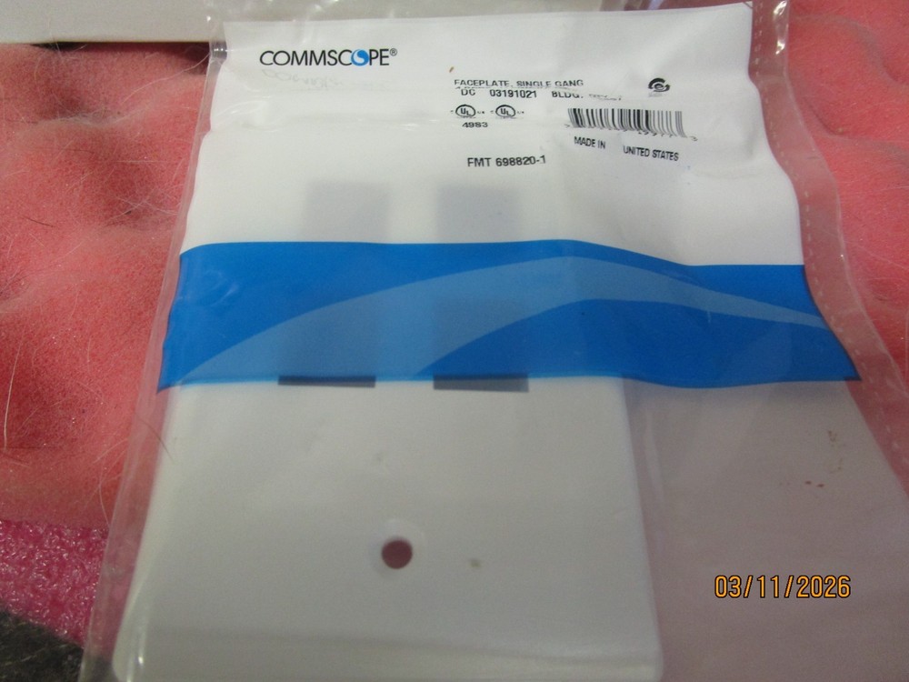 Qty (9) NEW Commscope Uniprise USL600-BLK 760237627