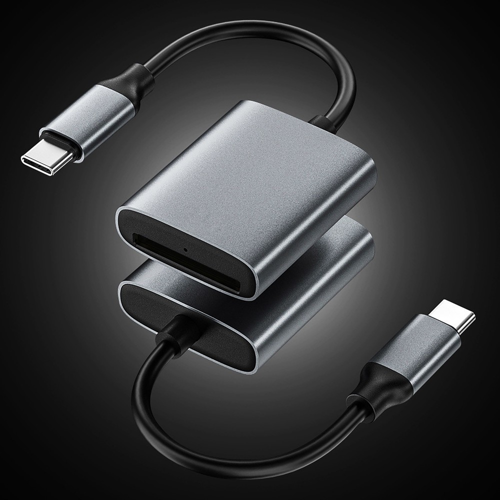 1Pcs UHS-II SD Cards Reader Type C USB 3.1 High Speed 4.0 SD Card Reader Adpter