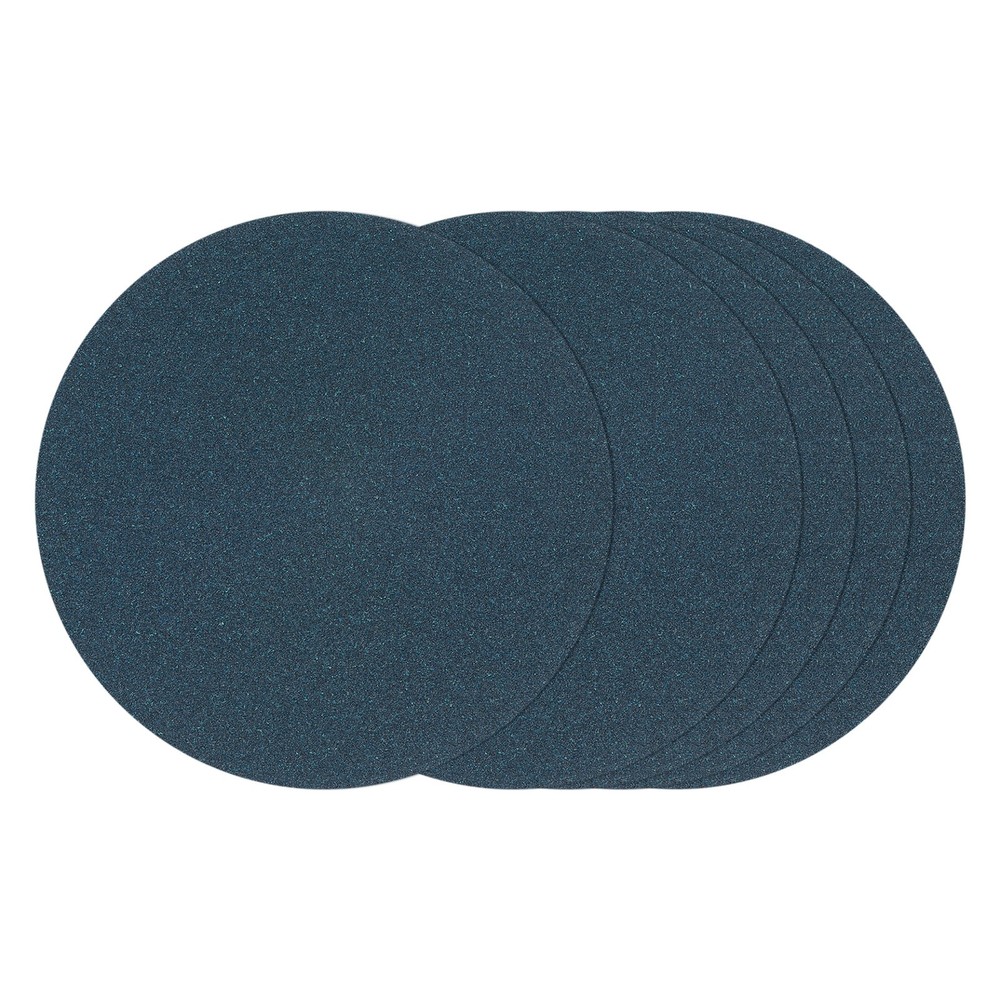 25 Pcs Sanding Disc 8-7/8" 80 Grit Hook and Loop  Orbital Sandpapers, Blue
