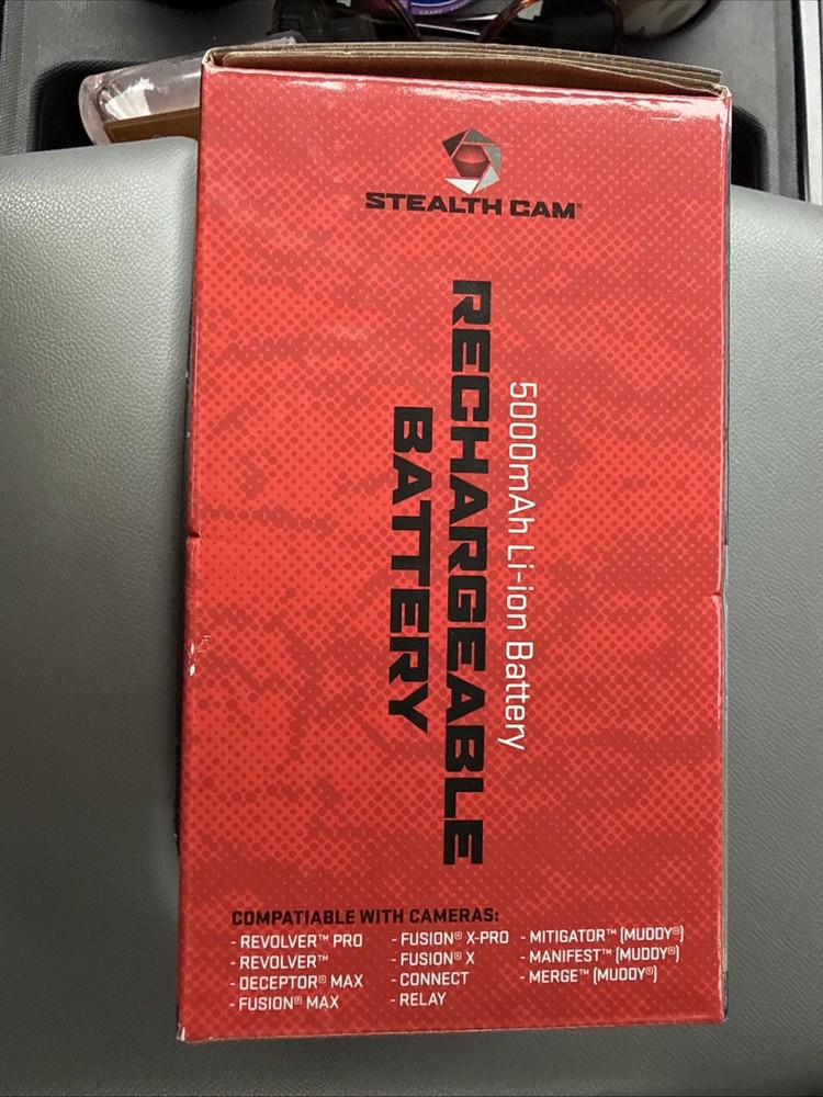 Stealth Cam FieldMax External Lithium Rechargeable 5000 mAh Battery