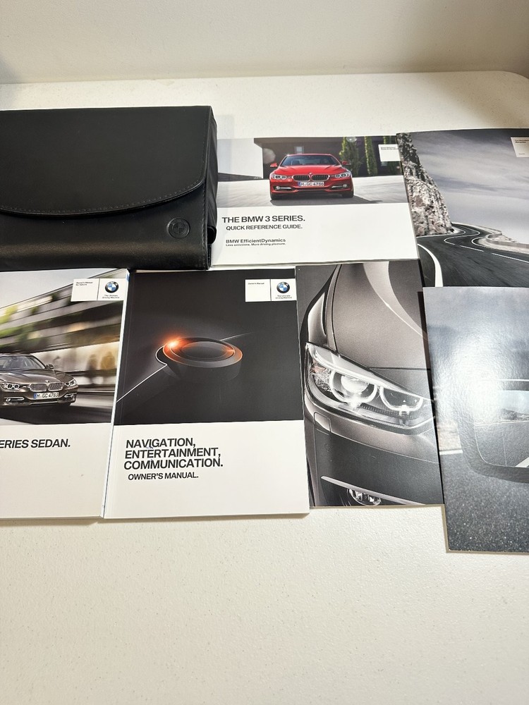 2018 BMW 3 Series Owner's Manual Set