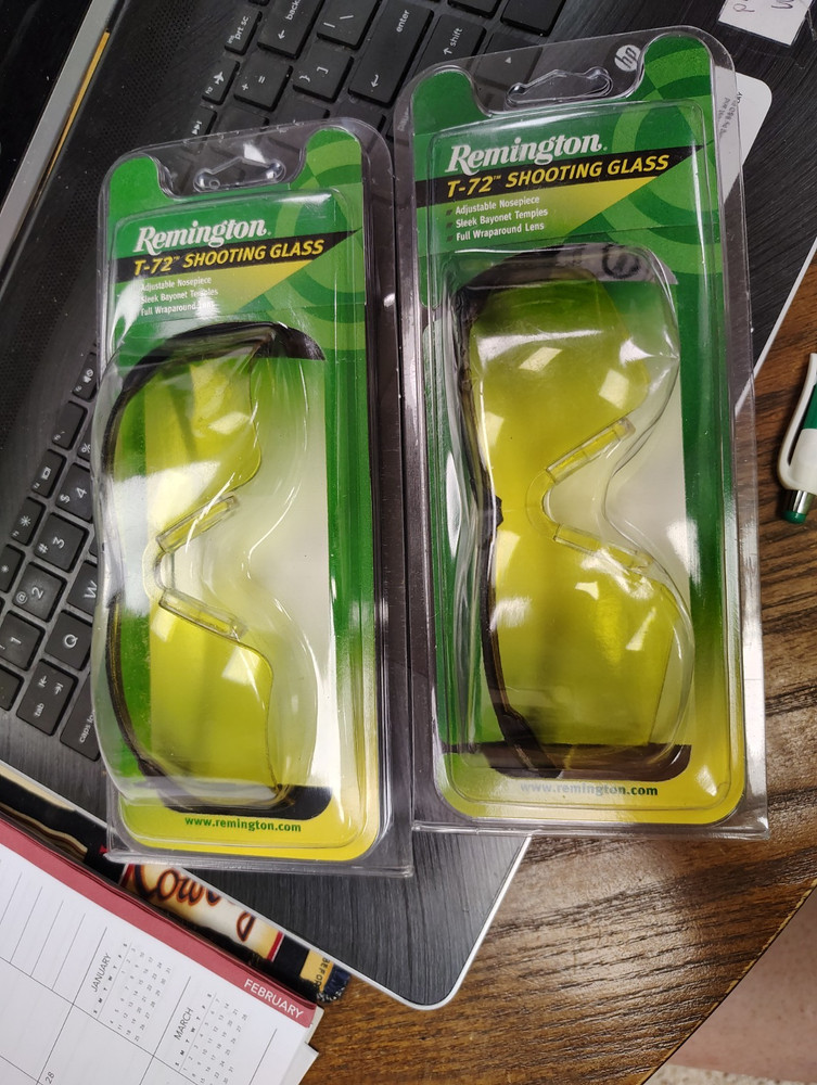 2 sets Remington - T-72 Shooting Glasses