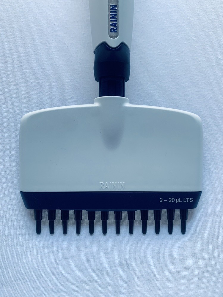 Rainin ~ Electric Pipette ~ E4 XLS ~ 12 Channel Multichannel ~ 2-20ul LTS
