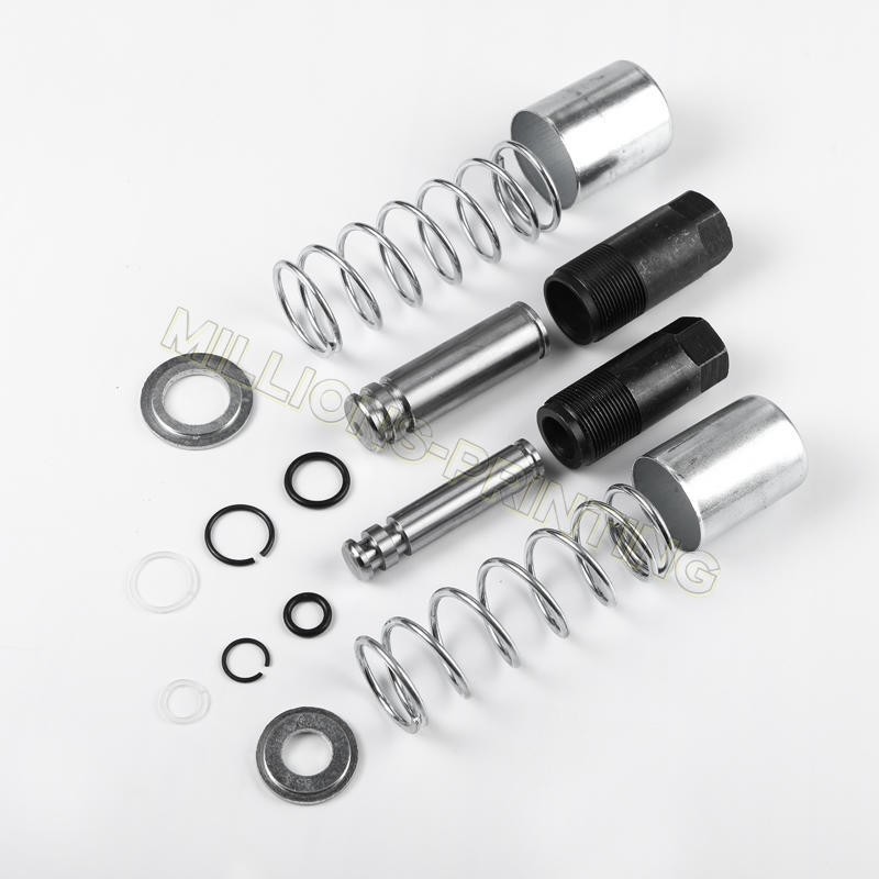2 Set Jack Plunger Kit Horizontal Double Pump 3Ton With Spring Jack Repair Tools