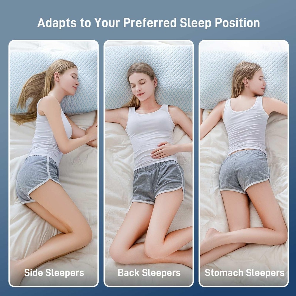 Alkyonos Shredded Memory Foam Cooling Medium Soft Viscose Derived from Bamboo...