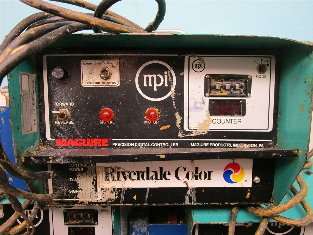 Maguire Liquid Color Pump Controller MPA-3-34-E Color Pump