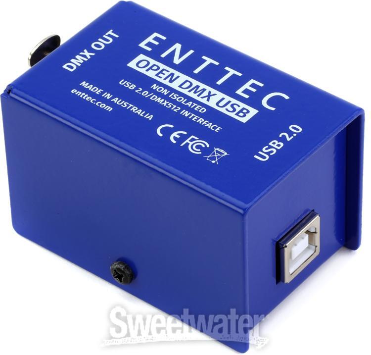 ENTTEC Open DMX USB 512-Ch Non-Isolated DMX Interface