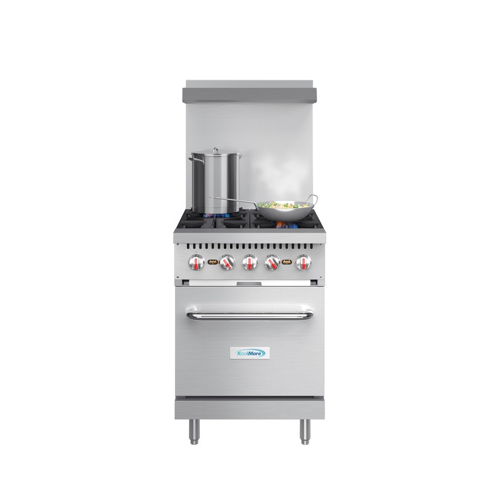 Koolmore KM-CR24-LP Gas 24" Restaurant Range