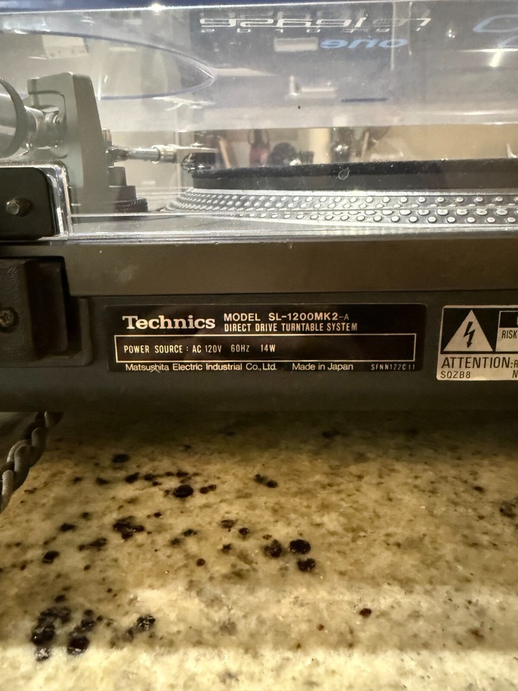 Technics SL-1200MK2-A Turntable - Japan, Working Condition
