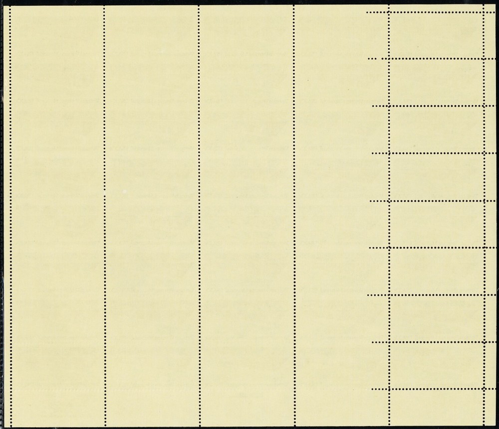 2109 Var, MNH 20¢ Sheet Appears to be Partially Imperforate Error * Stuart Katz