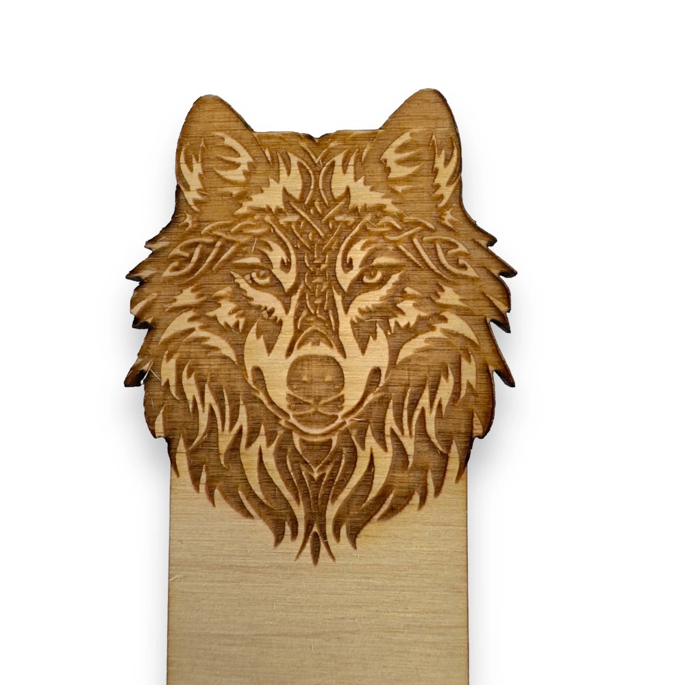 Bookmark - PERSONALIZED Fenrir - Birch wood