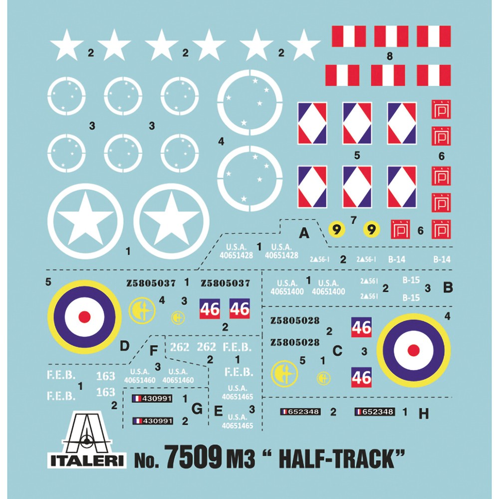 M3 Half Track 1/72 Kit