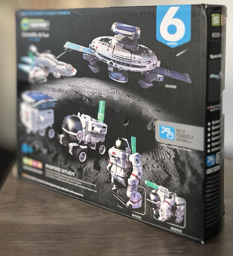 Fun + Science 6 - 1 Kit STEM Building Learning Space Based DIY Green  Sealed