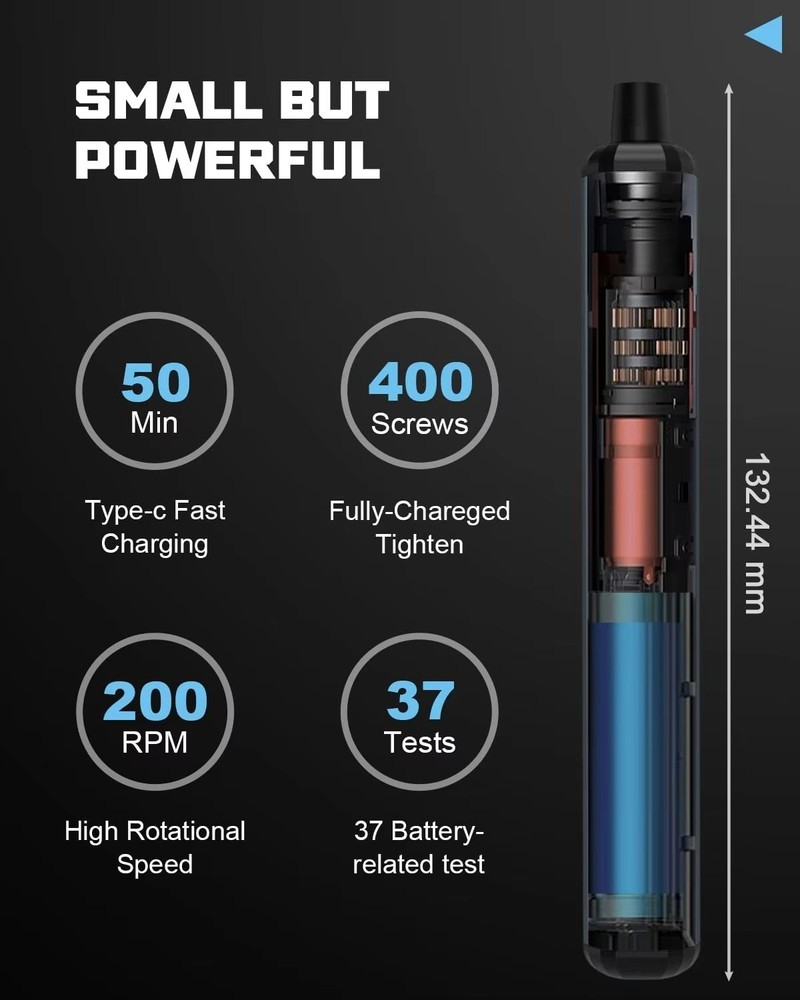 Mini Electric Screwdriver Kit 68 Bits