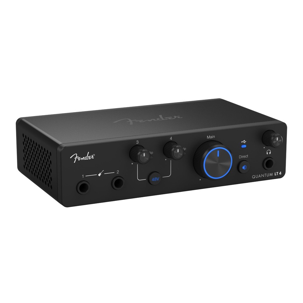 Fender Studio Quantum LT 4 4x2 USB-C Audio Interface (Black)