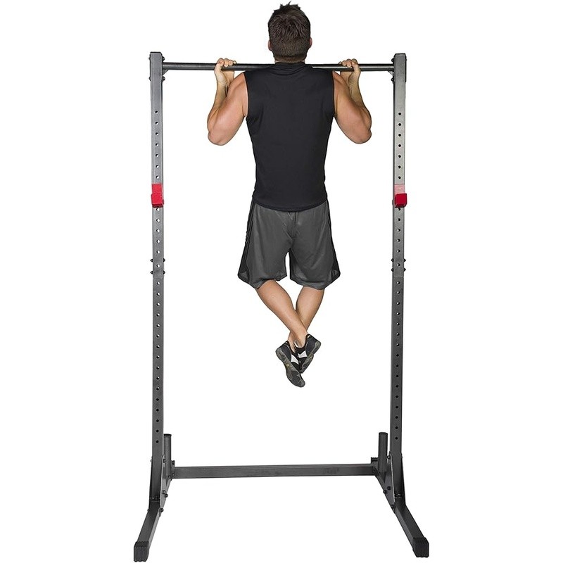 Heavy Duty Squat Rack Olympic Weight Lifting Home Gym Multi Function Pull Up Bar