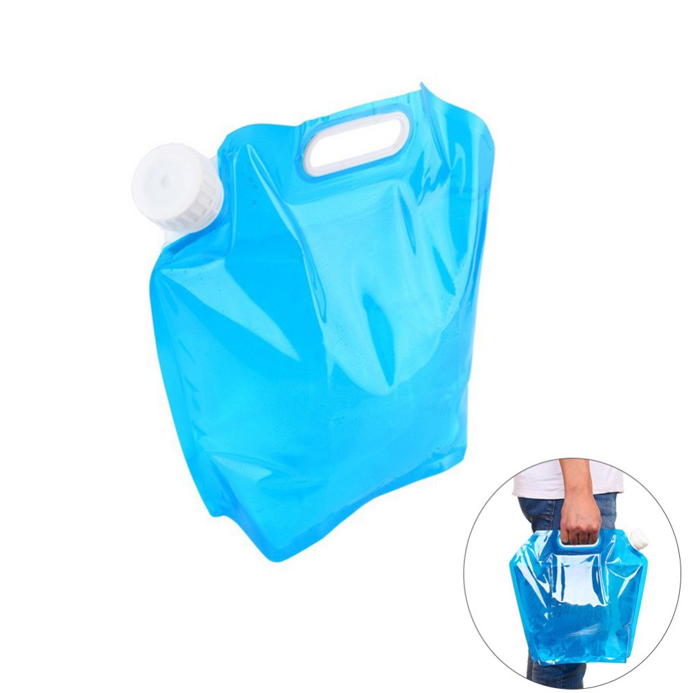 10 L Folding Water Storage Carrier Camping Bag Drinking Container