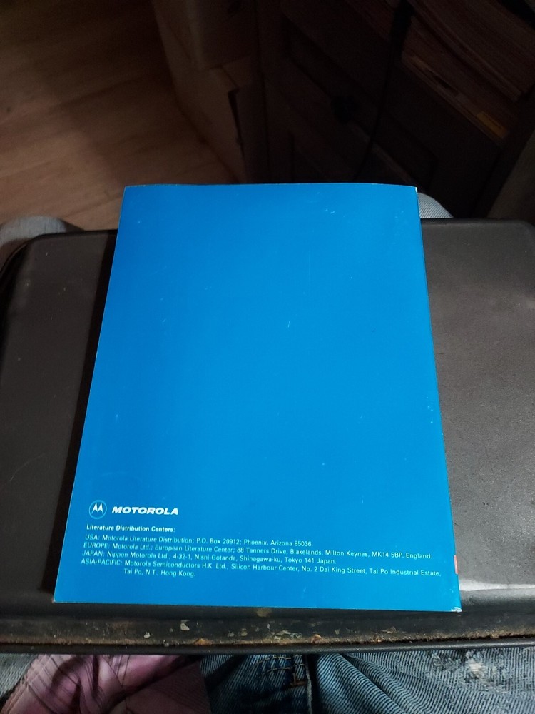 MOTOROLA BOOK MDA12 CMOS STANDARD CELL DATA