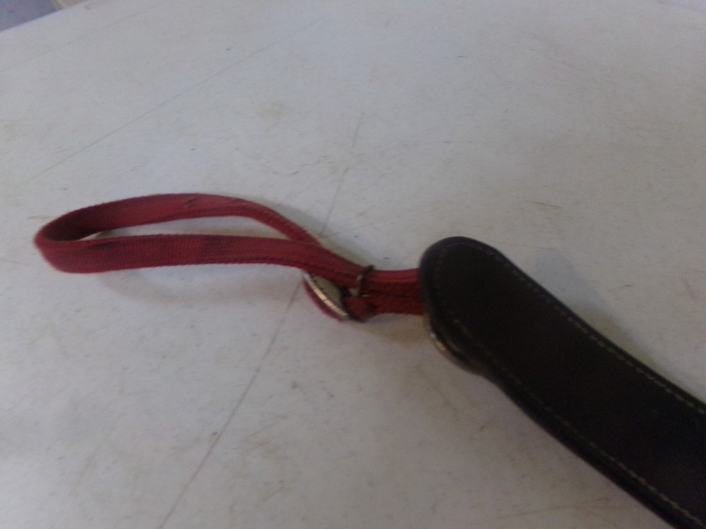 Leather Breast Collar - Red Ties (Used)