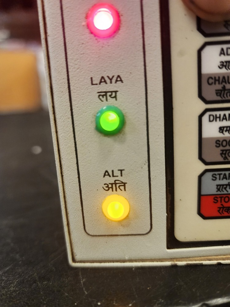 Riyaz Master Professional Electronic Tabla Drum & Rhythm Machine Tested Working