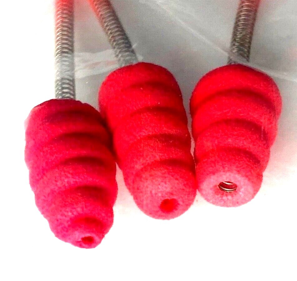 4 PACKS Eagle Claw Slab Stopper Spring Bobbers 3-Count Package #ICSSSB