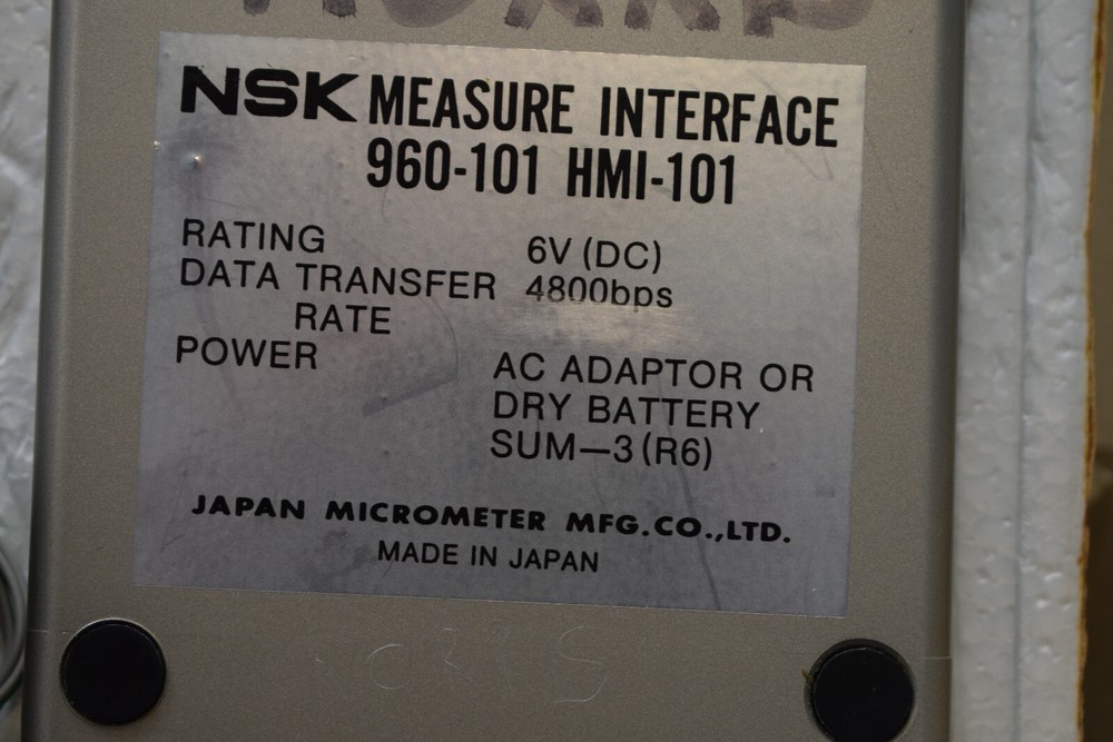 Vintage digital tool - NSK caliper - computer interface device NSK 960-101-HMI