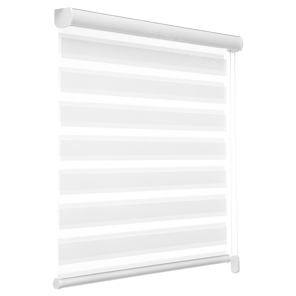 Changshade Custom Size Light Filtering Roller Blinds Zebra Roller Corded Shades