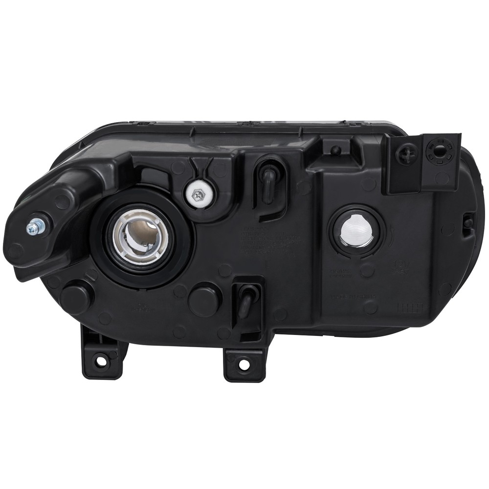 For 2008-2014 Dodge Challenger Black Headlights Assembly A Pair