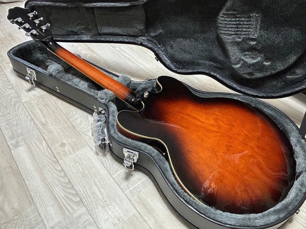 Epiphone Bonehead Riviera Safe Packing!
