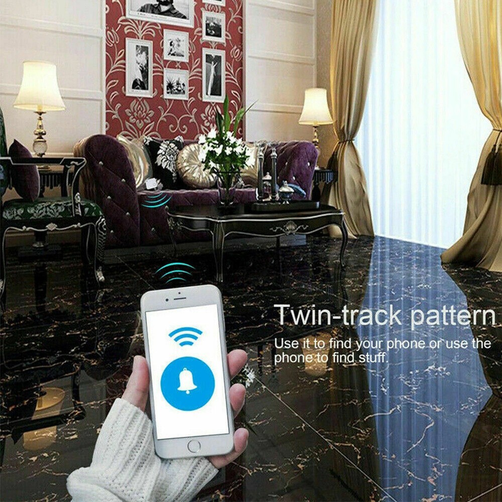 4PCS Tile GPS Tracker Wireless Bluetooth Anti-Lost Tracker Wallet Key Pet Finder