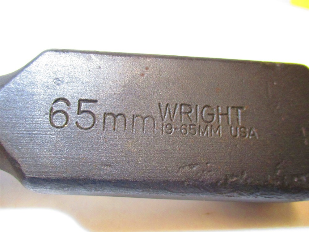 Wright (19-65MM) 12-Point 65MM Metric Striking Face Offset Handle Box Wrench