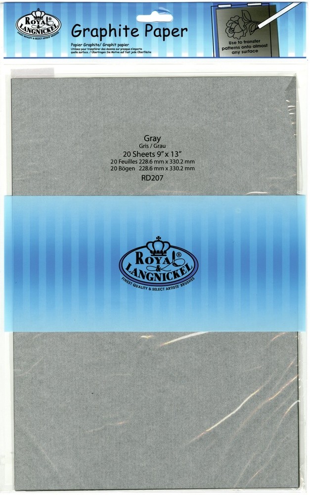 Grey Transfer Paper-9"X13" 20/Pkg