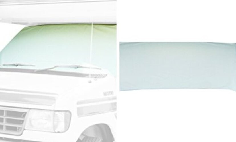 2424 Class C Sprinter RV Motorhome Windshield Cover, White