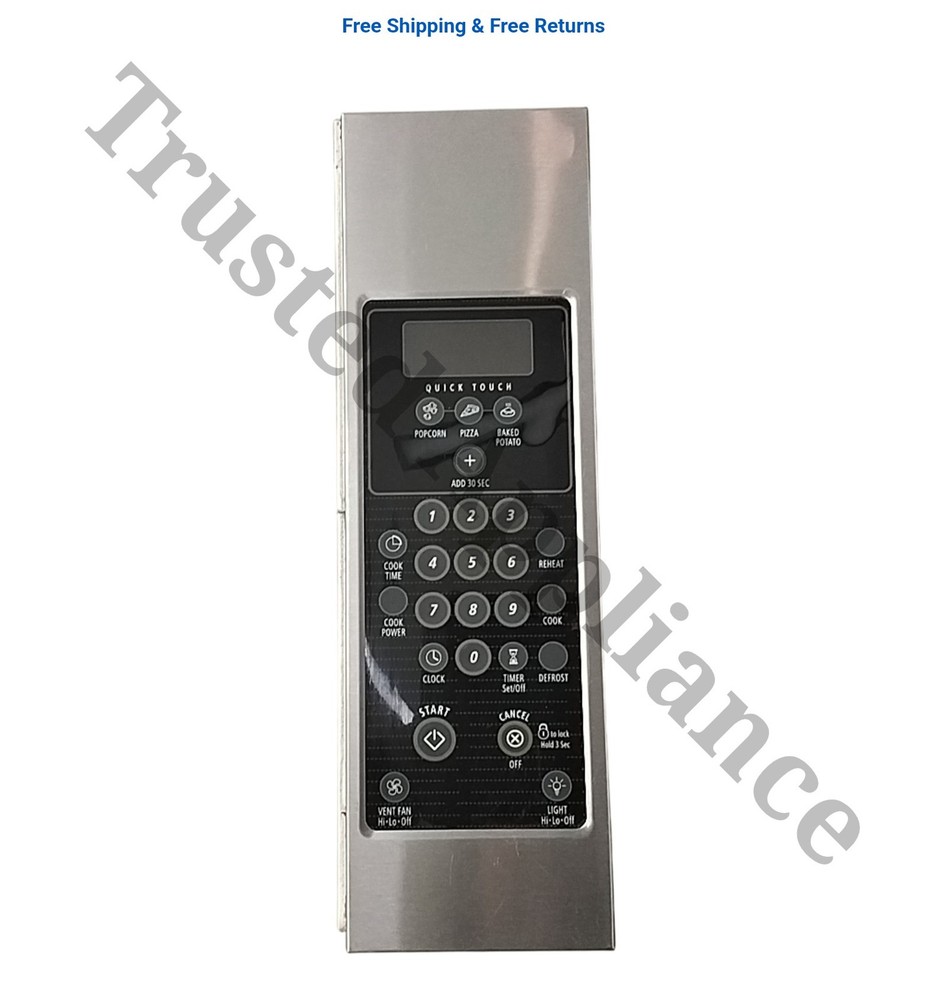 Microwave Control Panel Console 4619-648-83511 Stainless