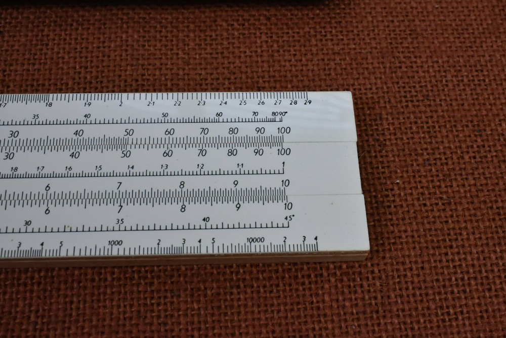 Unique "Universal One" Slide Rule