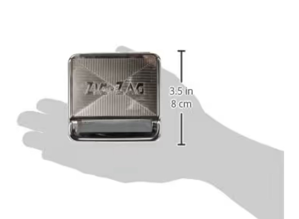 Zig-Zag Metal Cigarette Rolling Machine 70mm Easy Automatic Tobacco Roller