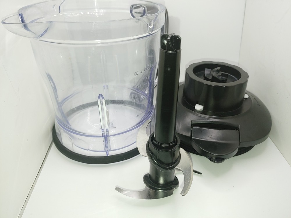 Nutri Ninja 40oz 5 Cup Processor Bowl With Lid and Blade Assembly