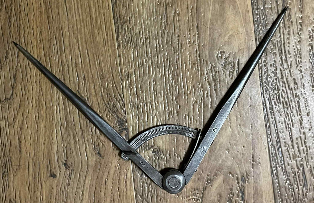 Vintage Keen Kutter 7" Compass