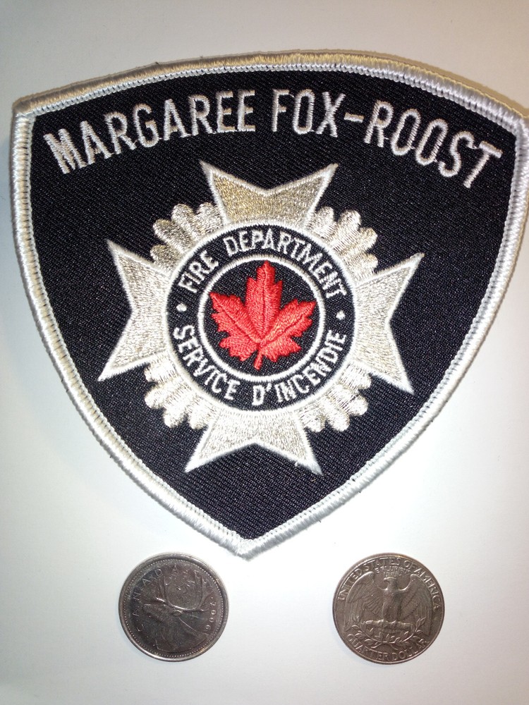 Margaree Fox-Roost Fire Department Patch Badge Crest