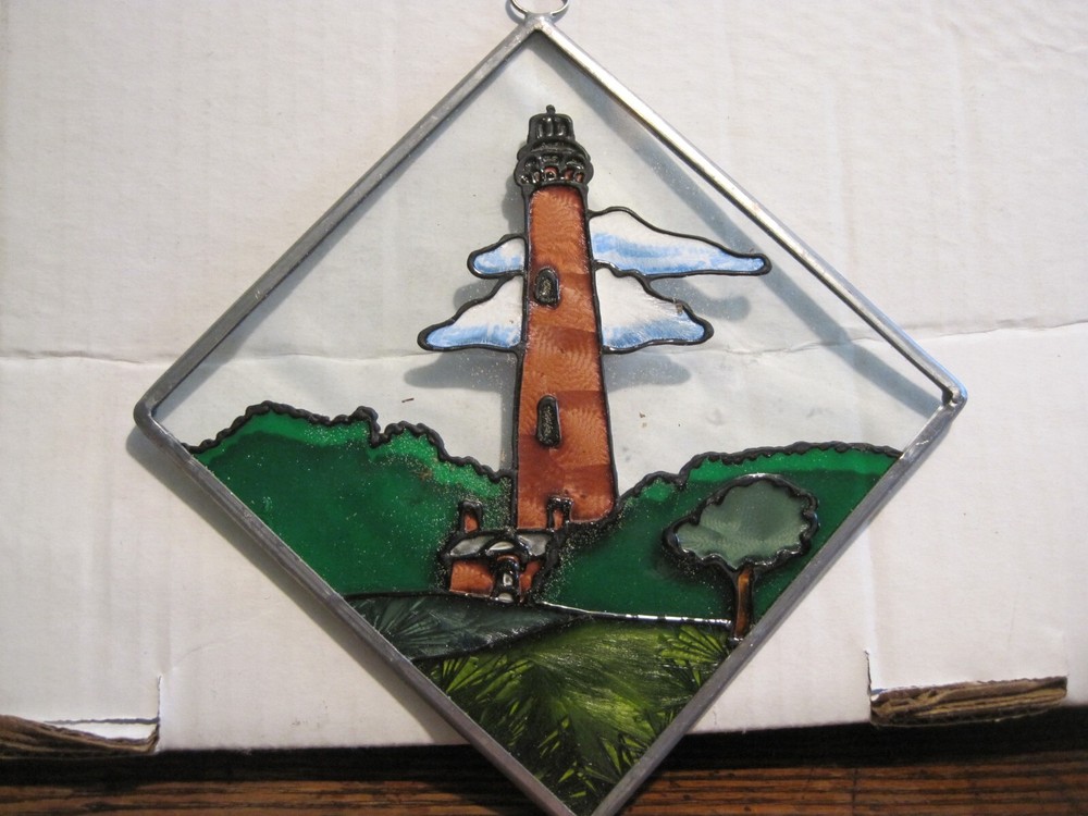Vintage Lighthouse Sunсatcher -5"X5" APPROX