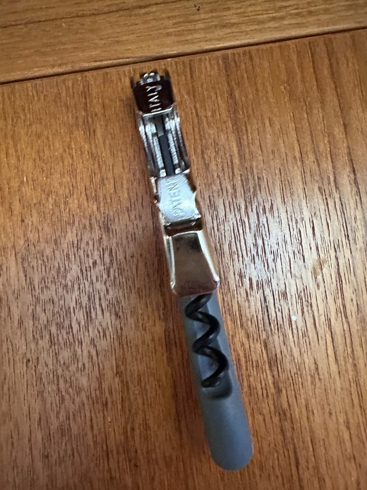 Murano SREW LEONARD'S WINES Waiters Corkscrew Wine Key Opener