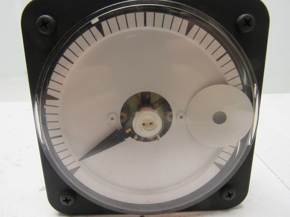 EIL Instruments YEW Type DB-40 Blank Face DC Panel Ammeter 0-1MA DC