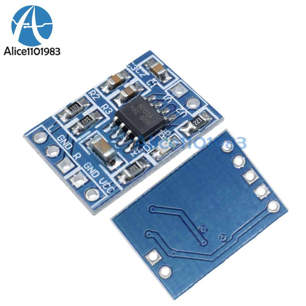 2PCS HXJ8002 Power Amplifier Mini Audio Voice Amplifier Module Replace PAM8403