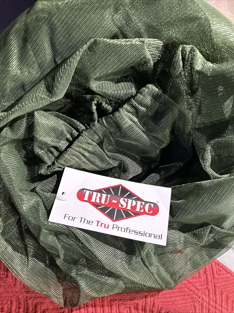 Tru-Spec Mosquito Net Hat NEW Hunting Woods Solid Green