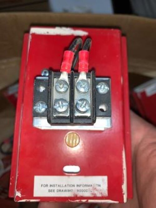 FCI MS-6 non coded fire alarm box